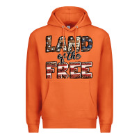 Carrot Land of the free America western pattern Premium Hoodie - Jasminsmagicworld