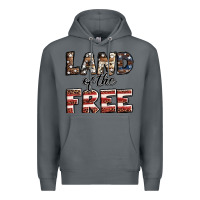 Rock Land of the free America western pattern Premium Hoodie - Jasminsmagicworld