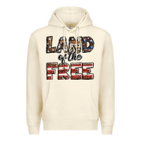 Sandshell Land of the free America western pattern Premium Hoodie - Jasminsmagicworld