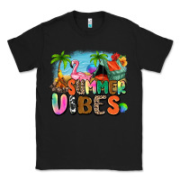 Black summer vibes camp Classic Tee - Zillion Design Studio