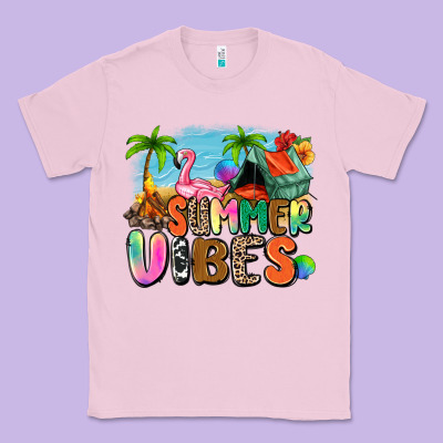 Classic Tee summer vibes camp