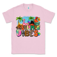 Bubblegum Pink summer vibes camp Classic Tee - Zillion Design Studio
