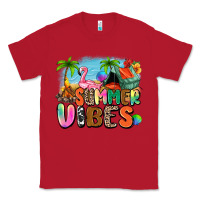Red summer vibes camp Classic Tee - Zillion Design Studio