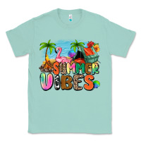 Seafoam summer vibes camp Classic Tee - Zillion Design Studio