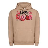 Pigment Burro hey sugar valentines day Urban Hoodie - MaliasSmallBusiness