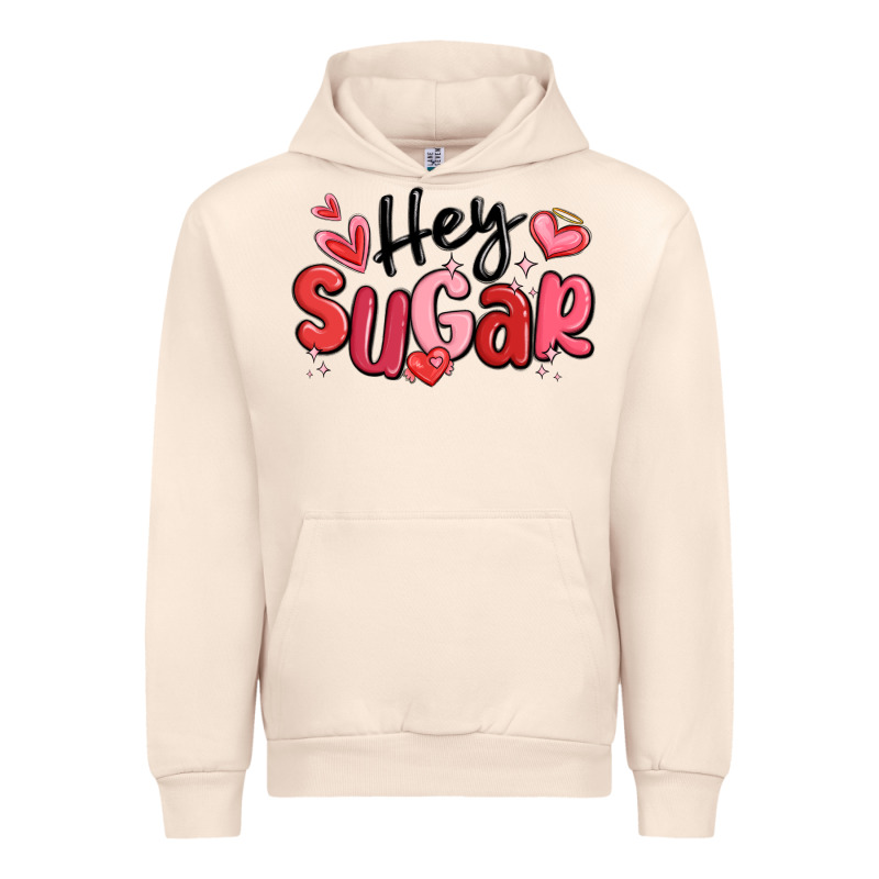 Hey Sugar Valentines Day Urban Hoodie by MaliasSmallBusiness | Teevron