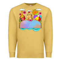 Antique Gold custom name summer beach toys Premium Sweatshirt - JahusDesignShop