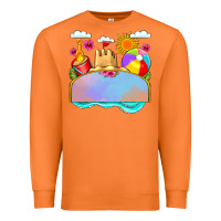 Carrot custom name summer beach toys Premium Sweatshirt - JahusDesignShop