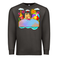 Smoke custom name summer beach toys Premium Sweatshirt - JahusDesignShop