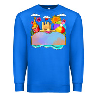 True Royal custom name summer beach toys Premium Sweatshirt - JahusDesignShop