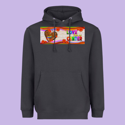 Love Has No Gender Mug 11 Oz Heavyweight Hoodie Designed By Hra Design Shop
