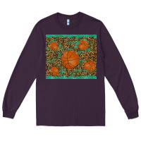 Plum basketball Long Sleeve Tee - RanaPortraitStore