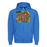 True Royal school vibes Zipper Hoodie - texasbilliewilder