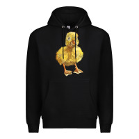 Black Baby Duck Premium Hoodie - LillyAllenDesigns