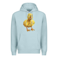 Blue Mist Baby Duck Premium Hoodie - LillyAllenDesigns