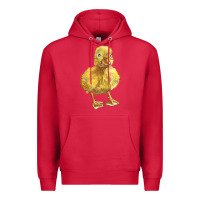 Cardinal Baby Duck Premium Hoodie - LillyAllenDesigns