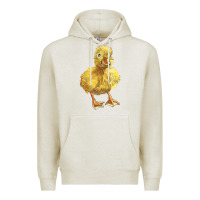 Oatmeal Heather Baby Duck Premium Hoodie - LillyAllenDesigns