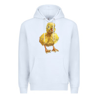 White Baby Duck Premium Hoodie - LillyAllenDesigns