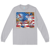 Moon Dust American Long Sleeve Tee - RanaPortraitStore