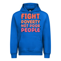 Cobalt fight poverty not poor people Urban Hoodie - MaliasSmallBusiness