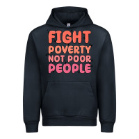 Navy fight poverty not poor people Urban Hoodie - MaliasSmallBusiness