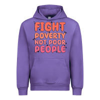 Tulip fight poverty not poor people Urban Hoodie - MaliasSmallBusiness