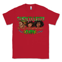 Red juneteenth in my independence day Classic Tee - texasbilliewilder