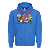 True Royal coffee and weed my favorite plants Zipper Hoodie - Zillion Design Studio