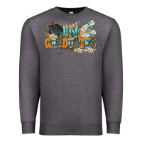 Charcoal Heather just graduated Premium Sweatshirt - AdoDesignShop