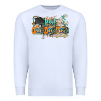White just graduated Premium Sweatshirt - AdoDesignShop