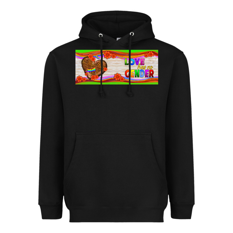 Love Has No Gender Mug 15 Oz Heavyweight Hoodie by HRA Design Shop | Teevron