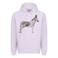 Lilac Andalusian Donkey Premium Hoodie - LillyAllenDesigns