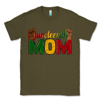Army Green juneteenth mom Classic Tee - texasbilliewilder