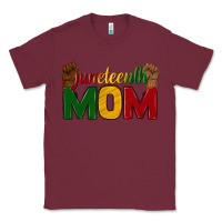 Burgundy juneteenth mom Classic Tee - texasbilliewilder