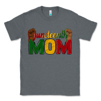 Charcoal Heather juneteenth mom Classic Tee - texasbilliewilder