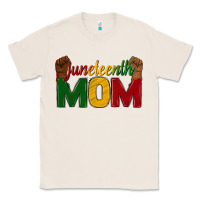 Natural juneteenth mom Classic Tee - texasbilliewilder