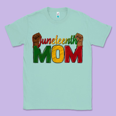Classic Tee juneteenth mom