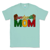 Seafoam juneteenth mom Classic Tee - texasbilliewilder
