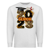 Oatmeal Heather gold senıor 2023 Premium Sweatshirt - AdoDesignShop
