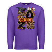 Purple gold senıor 2023 Premium Sweatshirt - AdoDesignShop