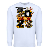 White gold senıor 2023 Premium Sweatshirt - AdoDesignShop