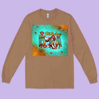 Long Sleeve Tee birthday diva