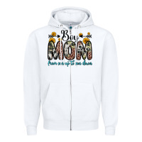 White boy mom from son up to son down Zipper Hoodie - Zillion Design Studio