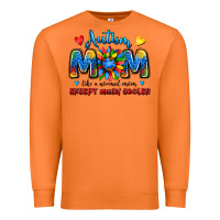Carrot autism mom like a normal mom except much cooler Premium Sweatshirt - JahusDesignShop