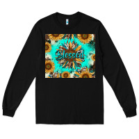 Black blessed sunflowers Long Sleeve Tee - RanaPortraitStore