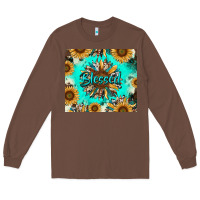 Chestnut blessed sunflowers Long Sleeve Tee - RanaPortraitStore