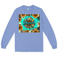 Colony Blue blessed sunflowers Long Sleeve Tee - RanaPortraitStore