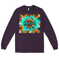 Plum blessed sunflowers Long Sleeve Tee - RanaPortraitStore