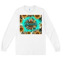 White blessed sunflowers Long Sleeve Tee - RanaPortraitStore