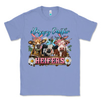 Colony Blue Happy Easter Heifers Classic Tee - RanaPortraitStore